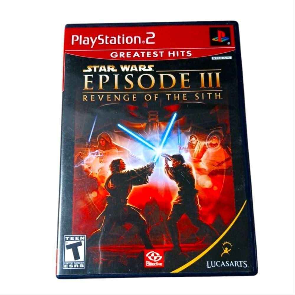 Playstation 2 Star Wars Episode lll Revenge of the Sith/Not Tested‎